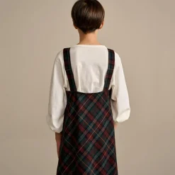 Robe tablier Sharp à carreaux multicolore