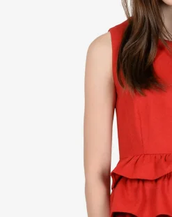 Robe Tess rouge/orange