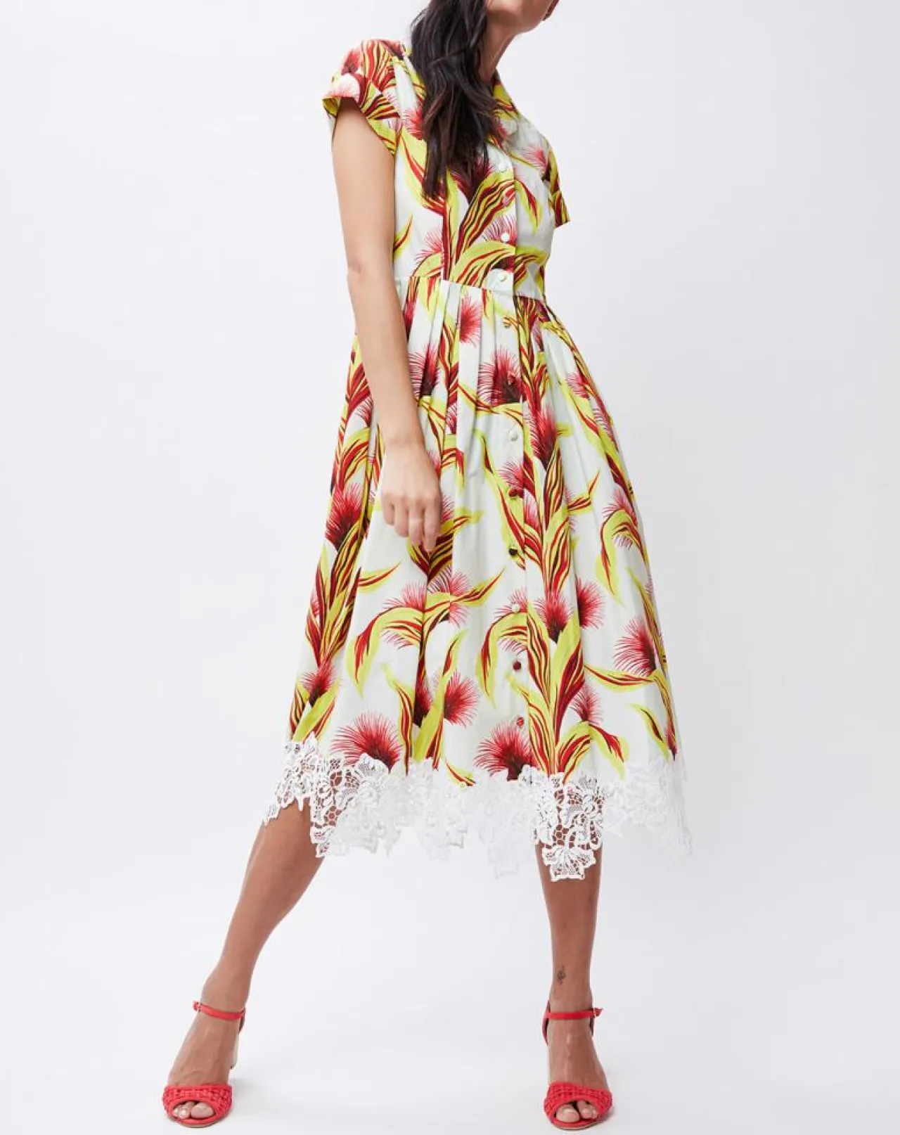 Robe Tropical multicolore
