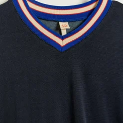 Robe t-shirt Felpa sportwear bleu foncé