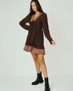 Robe Valentine marron