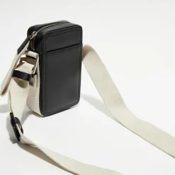 Sac à bandoulière Le Cuerda Homme noir - 11x18 cm