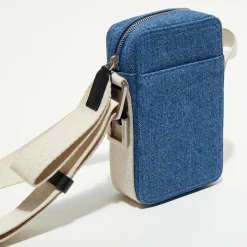 Sac à bandoulière Le Cuerda Homme bleu - 11x18 cm
