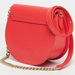 Sac bandoulière en Cuir Metropolis Mini rouge 17x15x8 cm
