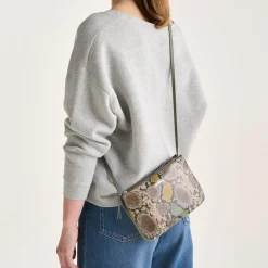 Sac bandoulière en Cuir Skare sea pine - 23x15 cm