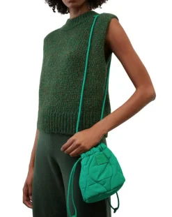 Sac bourse Crossbody vert