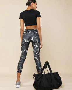 Sac de sport noir 50x25 cm