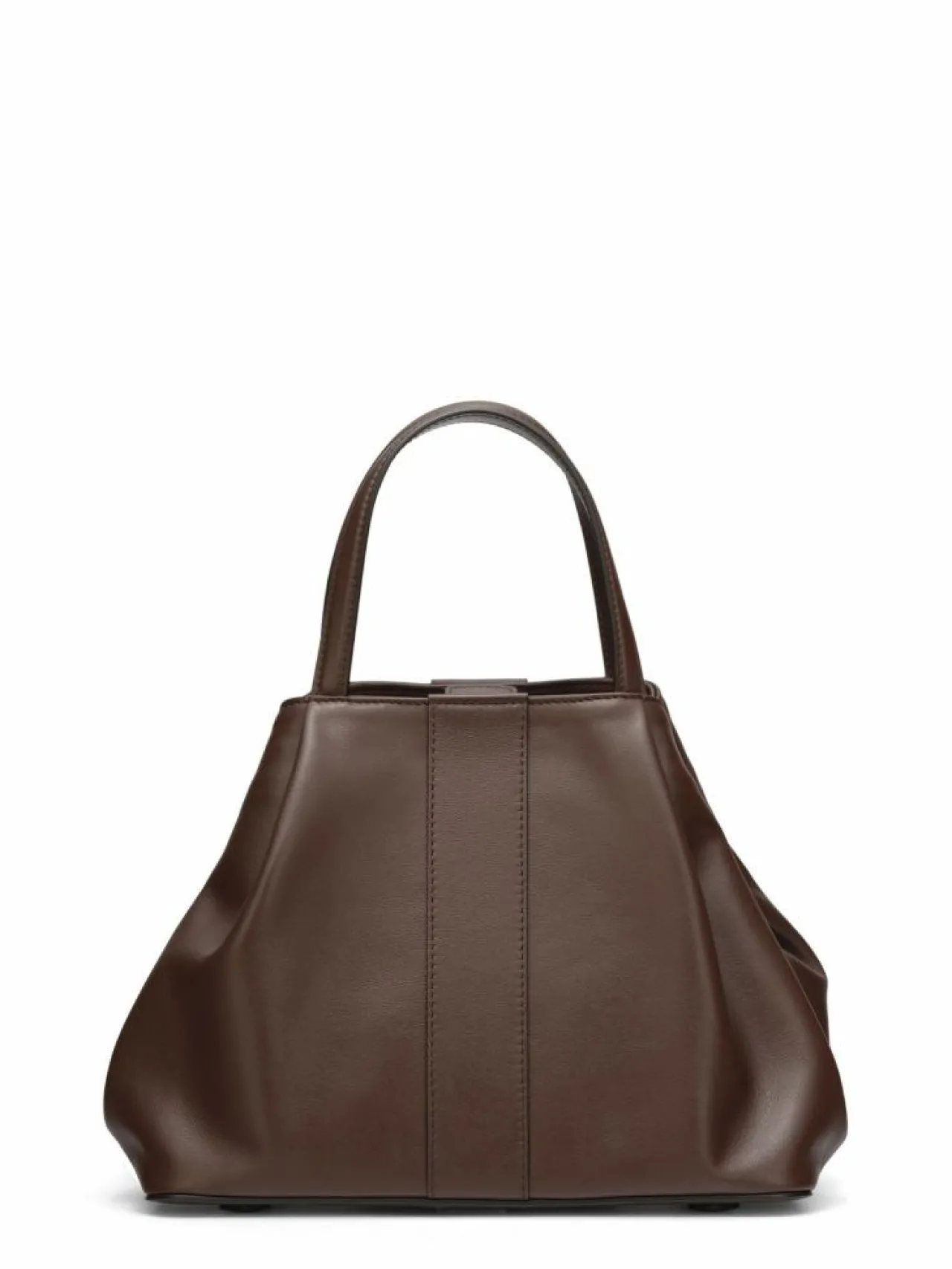 Sac en Cuir Pin Marron - 20,5x26,5x15,5 cm