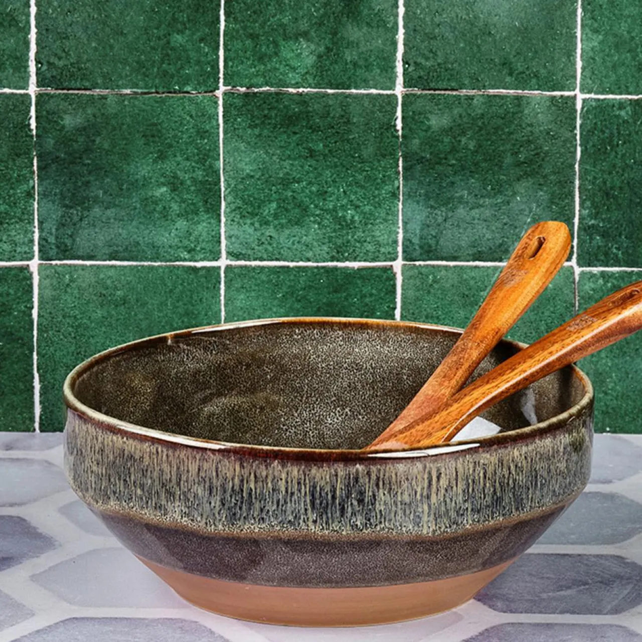 Saladier Genesis marron volcanique - 225 cl