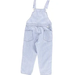 Salopette denim en Coton & Lin Pepino bleue