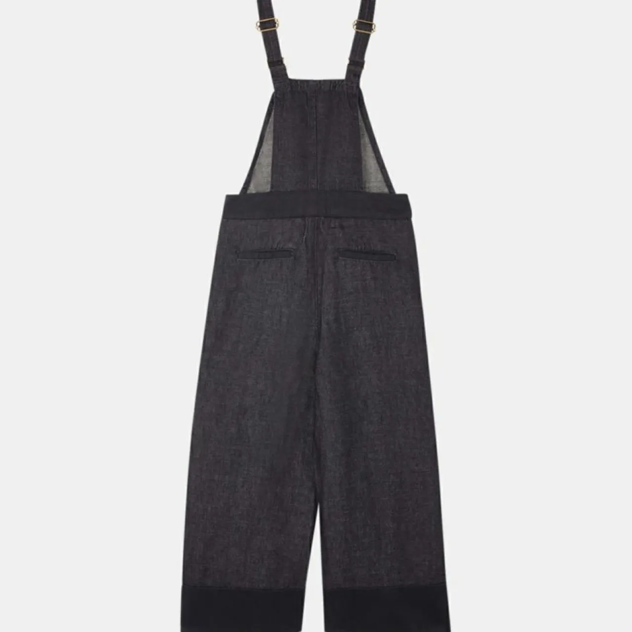 Salopette en Denim bleu foncé