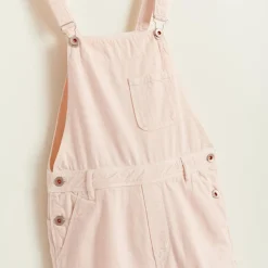 Salopette en denim Pepino rose pâle