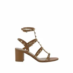 Sandales Rockstud marron