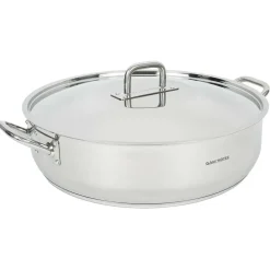 Sautoir induction inox avec couvercle gris - D.42 cm