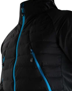 Seconde couche Chazal noir/bleu électrique