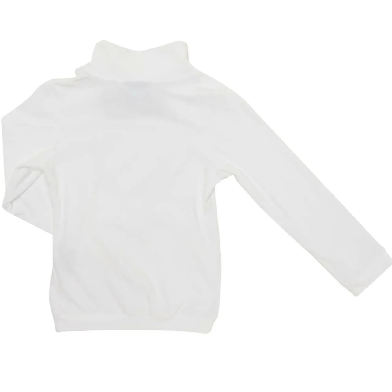 Seconde couche en Velours Bettey blanche