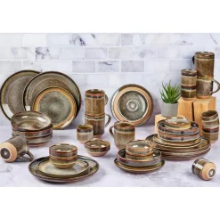 Service Complet Genesis marron volcanique - 36 Pièces