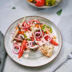 Service de table en Grès Sintra beige - 18 pièces