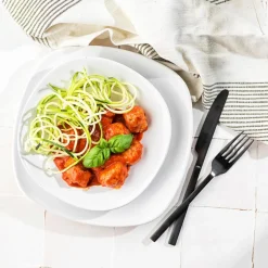 Service de Table Kithira blanc - 18 pièces