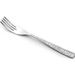 Service poisson Signature argenté - 12 pièces