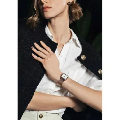 Set Montre Femme & Bracelet Bay en Acier rose doré