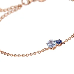 Set Montre Femme & Bracelet Bay en Acier rose doré