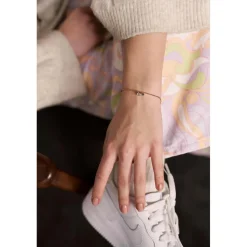 Set Montre Femme & Bracelet Bay en Acier rose doré