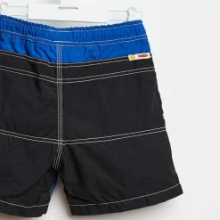 Short de bain Lazo bicolore bleu/noir