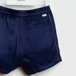 Short Laureen fluide bleu nuit