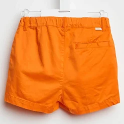 Short Loco en Coton orange