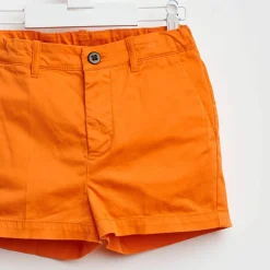 Short Loco en Coton orange