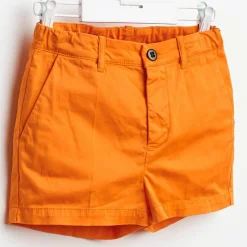 Short Loco en Coton orange