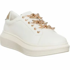 Sneakers Clarissa blanc/doré