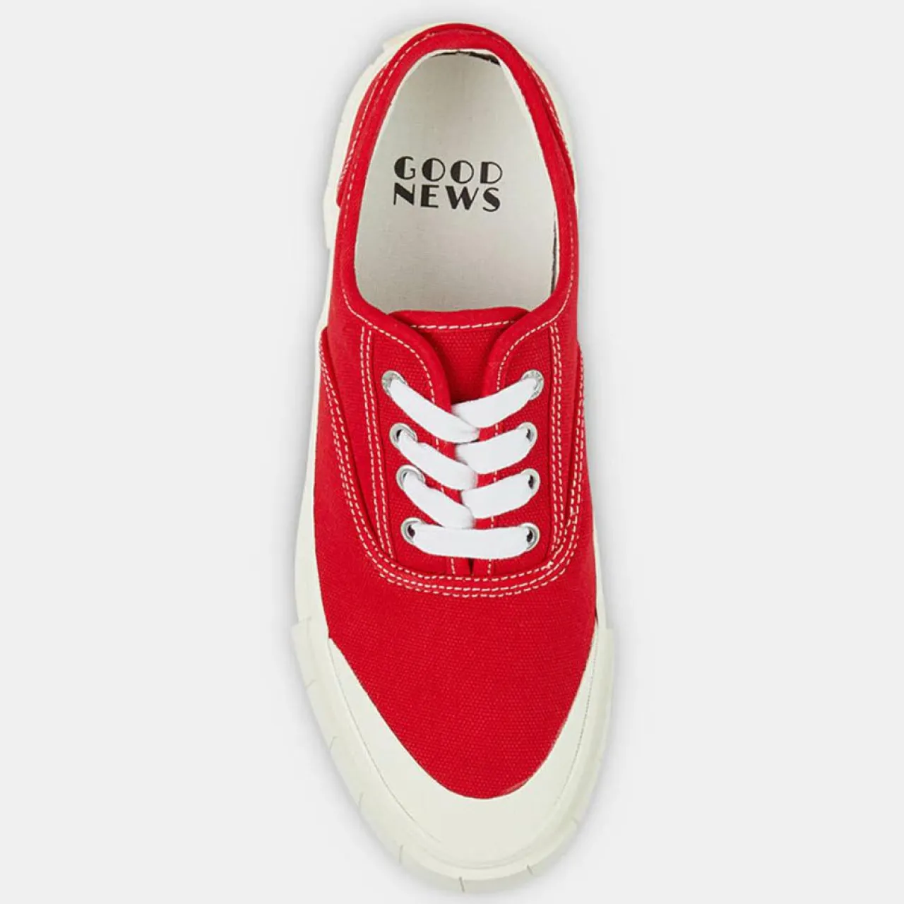 Sneakers en Coton Bio Gnace rouges