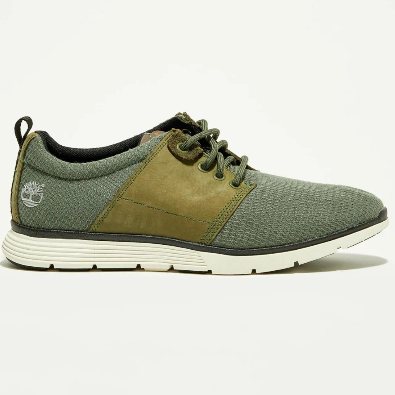 Sneakers en Cuir & Textile Oxford Killington kaki