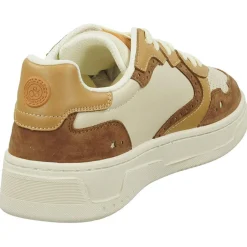 Sneakers en Cuir Bia marron/beige