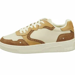 Sneakers en Cuir Bia marron/beige