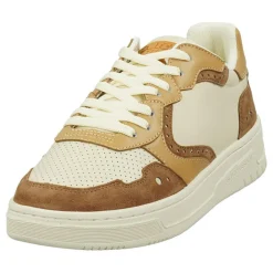 Sneakers en Cuir Bia marron/beige