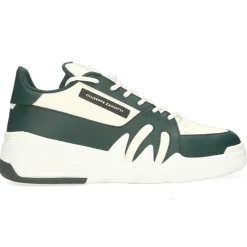 Sneakers en Cuir blanc/vert