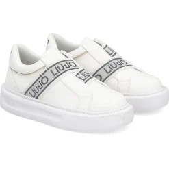 Sneakers en Cuir Bola blanc/argenté