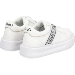 Sneakers en Cuir Bola blanc/argenté