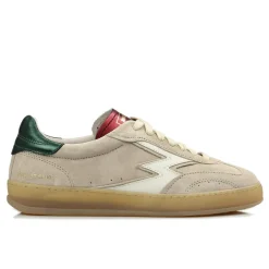 Sneakers en cuir Club beiges