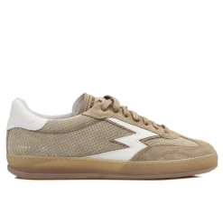 Sneakers en cuir Club beiges