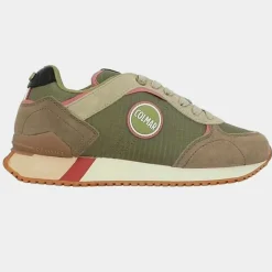 Sneakers en Cuir Dania kaki