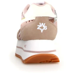 Sneakers en Cuir Deva beiges