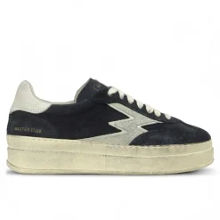 Sneakers en Cuir Double Club noir