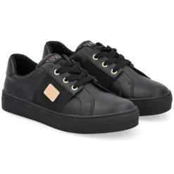 Sneakers en Cuir Elina noires