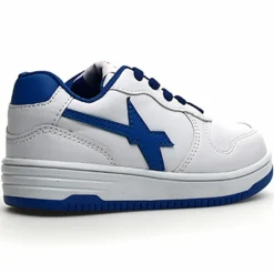 Sneakers en Cuir Gazo bleu/blanc
