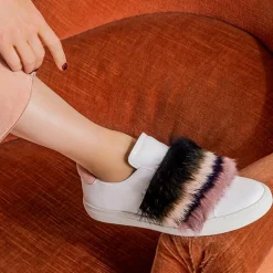 Sneakers en Cuir Heo blanc