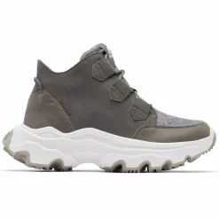 Sneakers en Cuir imperméables Kinetic™ Breakthru Caribou grises